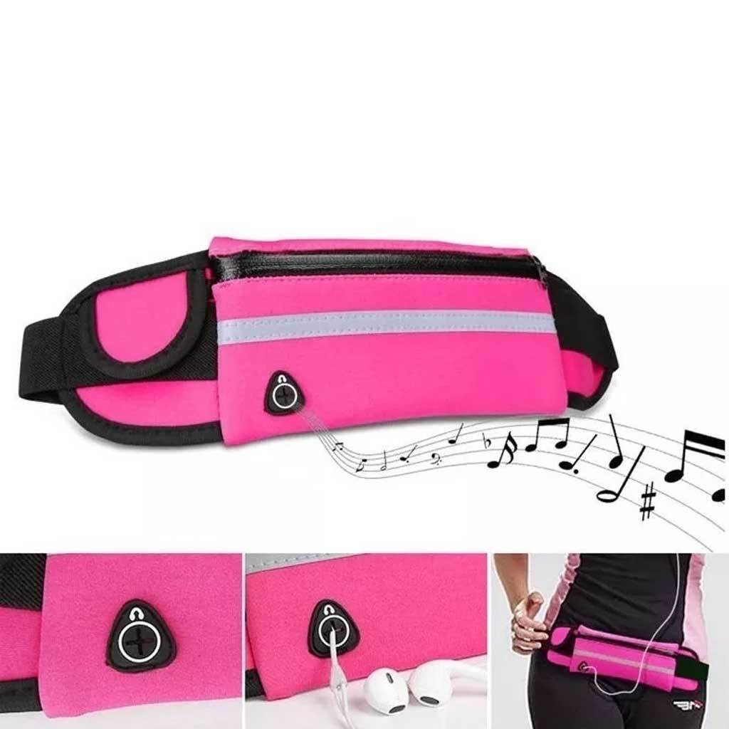 WAIST BAG CAPSULE TAS SABUK PINGGANG DOMPET OLAHRAGA PRIA WANITA UNISEX / GYM TRAVELLING  VA131