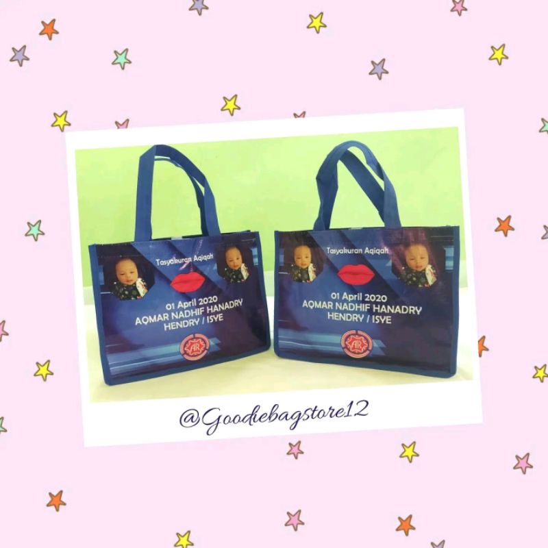 

tas tasyakuran aqiqah tas kado tas souvernir tas hampers custom premium