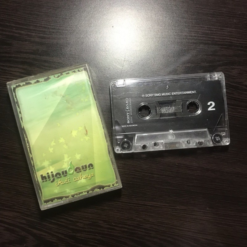 Kaset tape Hijau daun [PRELOVED]