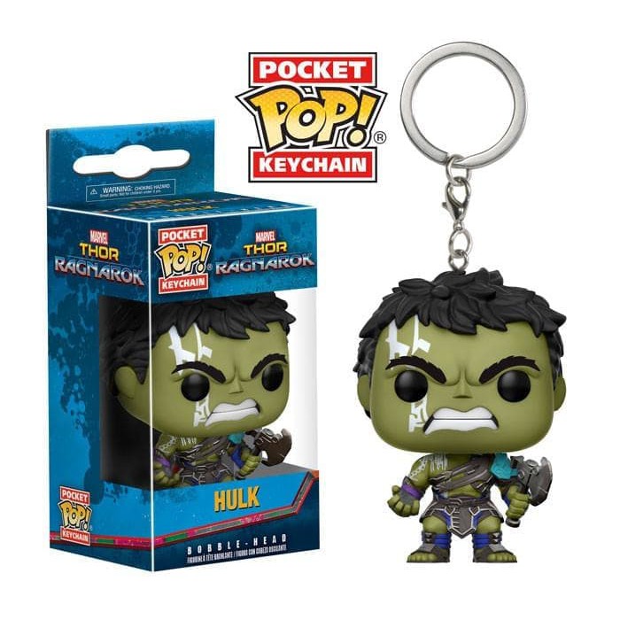 Funko Pocket Pop Keychain Marvel Thor Ragnarok - Hulk (Gladiator)