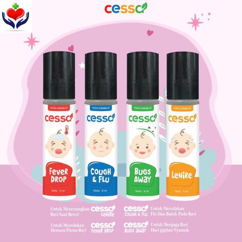 CESSA BABY Cough n Flu / Fever Drop / Lenire Meredakan Batuk Flu Demam