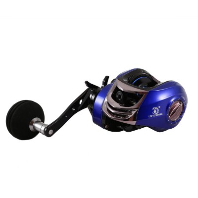 Baru LIE YU WANG 13 + 1BB Single Handle Baitcasting Fishing Reel Terlaris