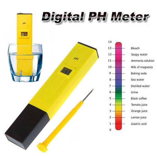 PH Meter Alat Ukur Air Hidroponik Kolam Akuarium