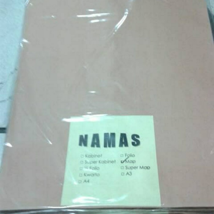 Amplop Coklat MAP NAMAS