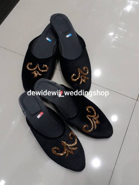 Beskap Pengantin Bludru Payet (Bonus Selop)