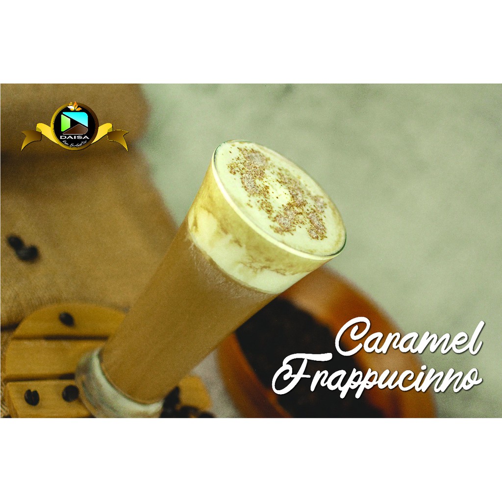

Bubuk Minuman Caramel Frappuccino / Caramel Frappuccino Powder 250 Gr - 1 Kg