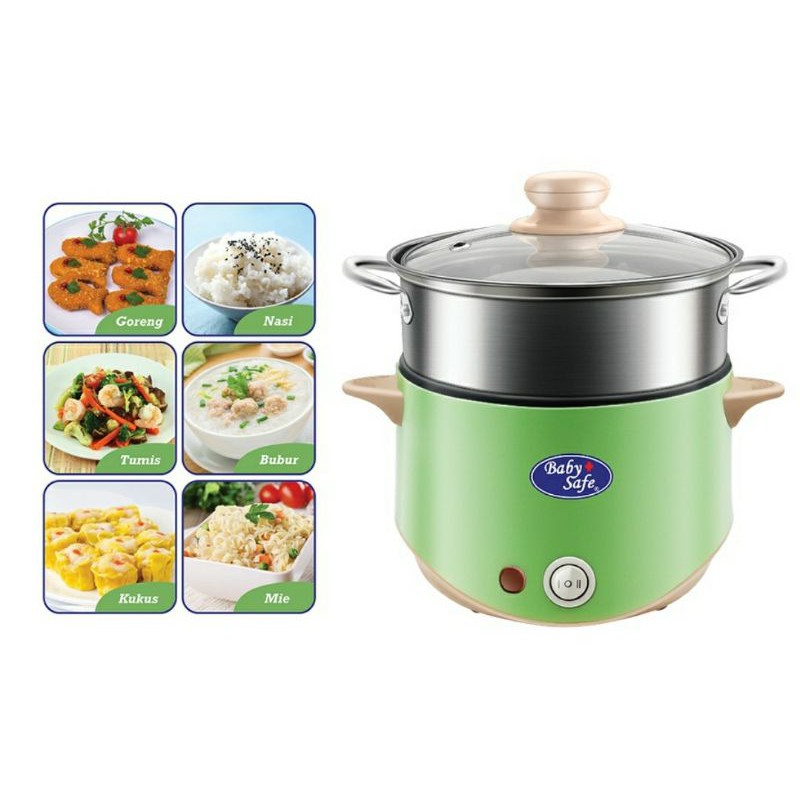 Babysafe multi cooker LB011 / u menggoreng &amp; menumis dll