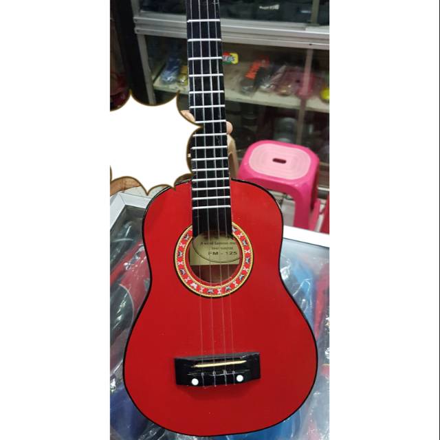 Gitar Guitar Ukulele Senar 4 Anak -Anak