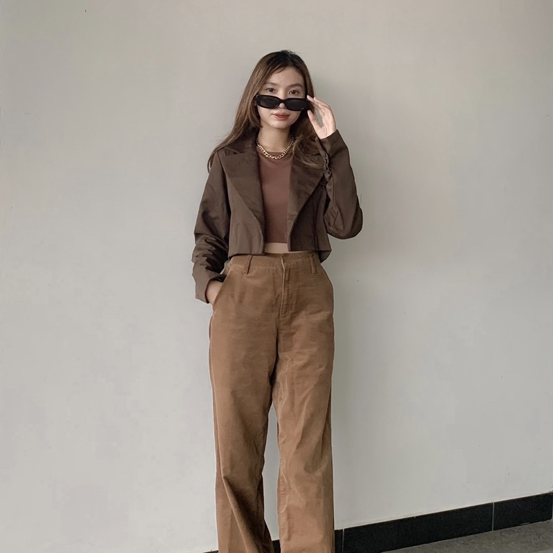 eonni cropped blazer