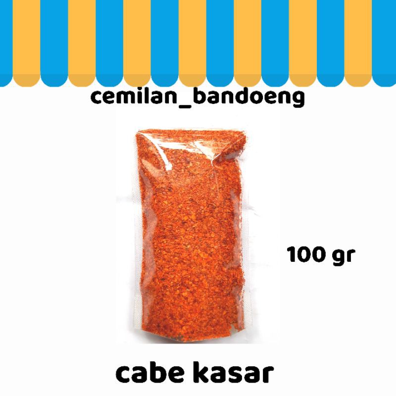 Cabe kasar original dan aroma daun jeruk pedas hot jeletot jamin pedas nampol 100 gr