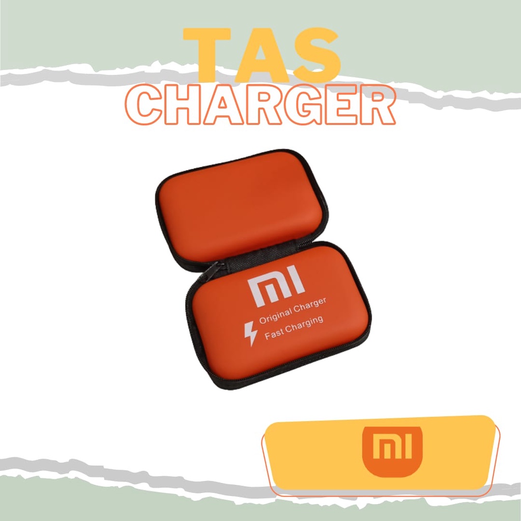 CHARGER XIAOMI + TEMPAT PENYIMPANAN JAYA ACC