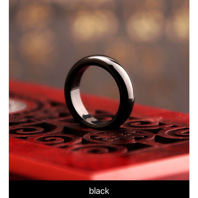 [Bayar di Tempat] Cincin Pria Wanita Keberuntungan Kesehatan Batu Giok Asli Natural