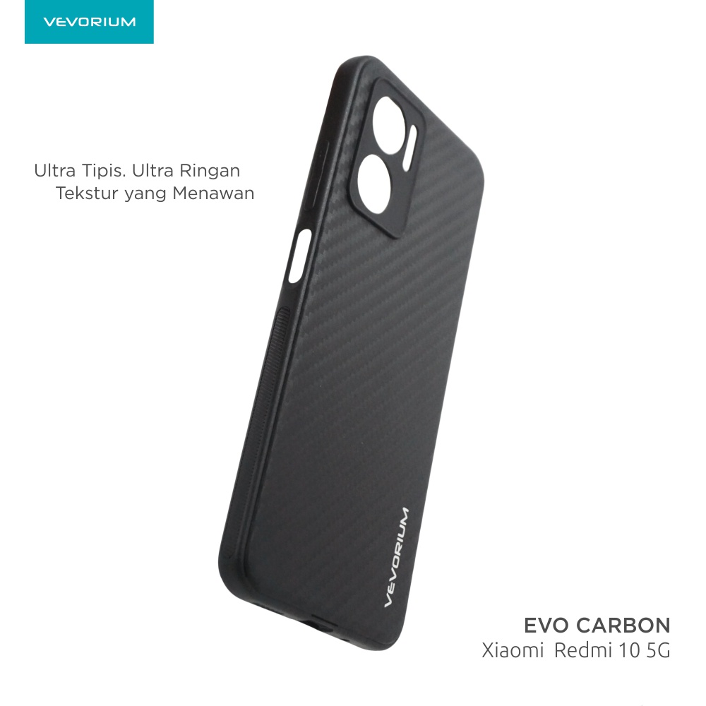 VEVORIUM EVO CARBON Xiaomi Redmi 10 5G Ultra Slim Soft Case