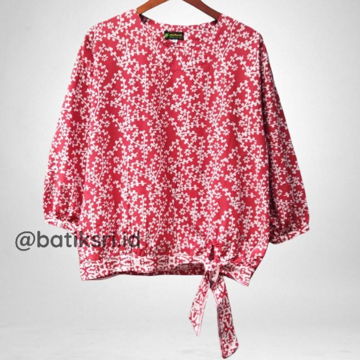 (SALE) shibata blouse batik casual