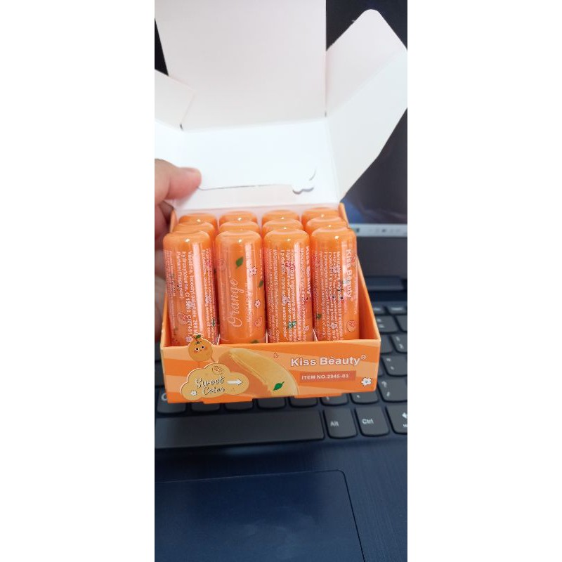 ECER PROMO HOT!! LIP BALM SWEET ORANGE TANAKO LIP BALM PEACH No, ht068