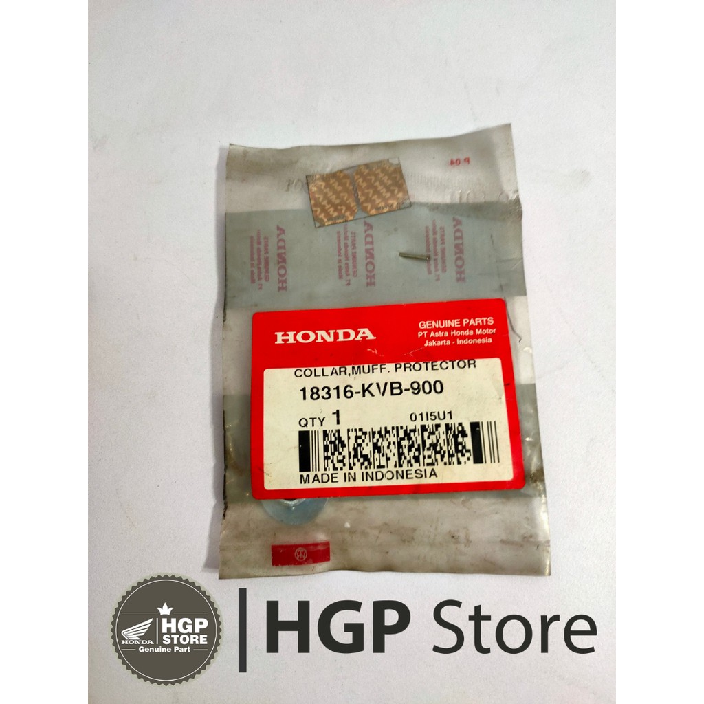 BOS TUTUP KNALPOT COLLAR MUFFLER PROTECTOR VARIO 18316KVB900 ORI AHM HGP