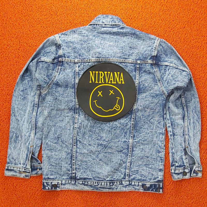 PROMO BACKPATCH BORDIR BESAR NIRVANA BEST QUALITY