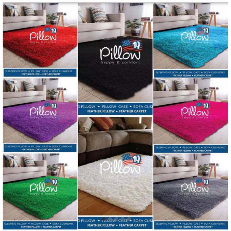 karpet Bulu Pillow/Karpet Rusia/karpet Bulu halus