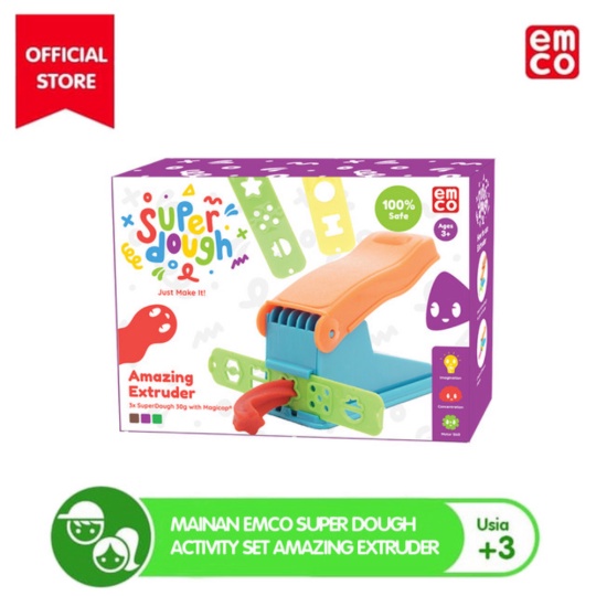 

Mainan EMCO Super Dough Activity Set Amazing Extruder Murah