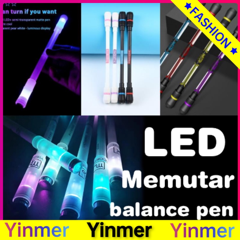 

COD ✨ Pen Puter Spinner Toys/ Spinning Pen/ Pulpen Putar Spinner/ Bolpoin Anti Slip Untuk Anak / Dewasa Anti Stress Rotating Pen Impor Harga Rendah-yinmer