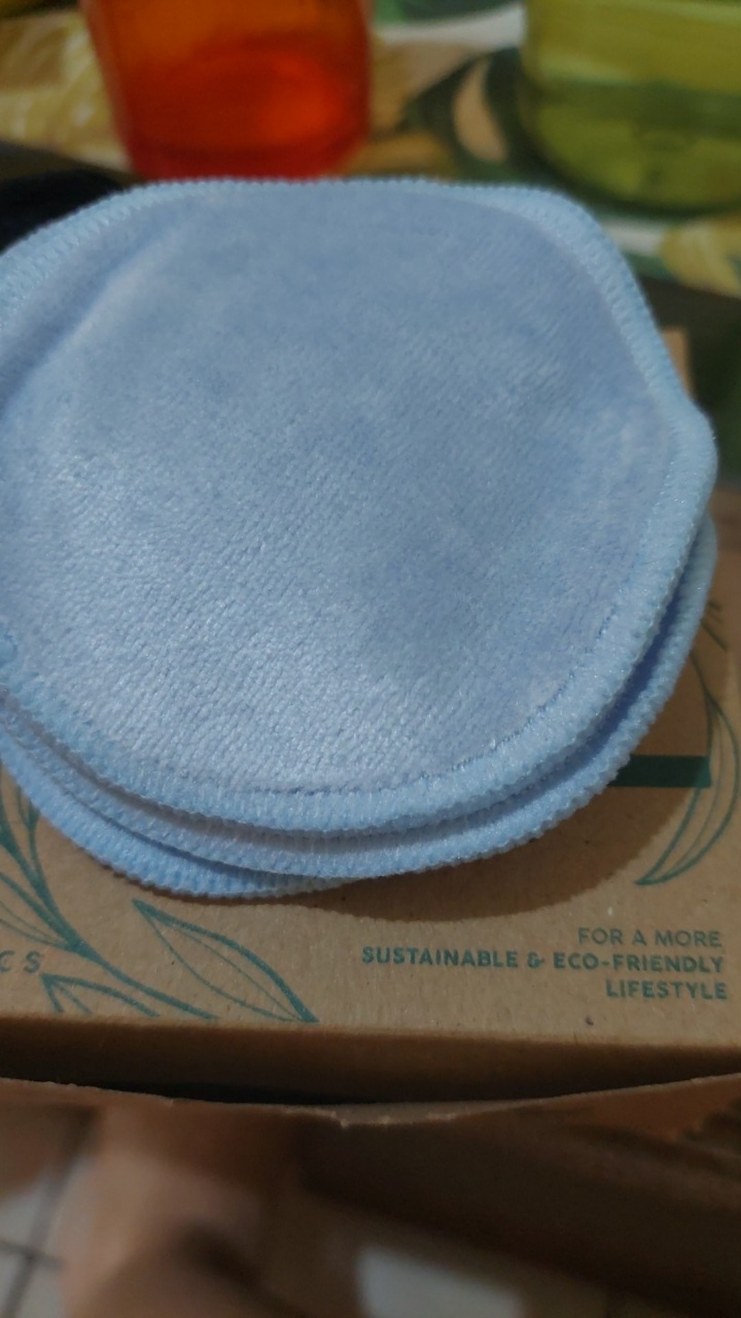 Cotton Pad Mesh Laundry Bag Soul  / Tempat Reusable Cotton Pads / Laundry Bag / Tas Jaring