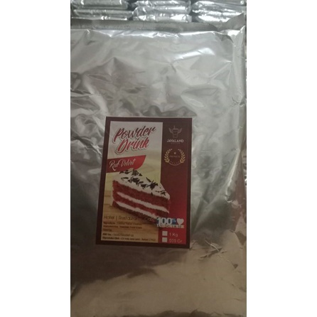 

JAVALAND Bubuk premium rasa Red velvet 1kg