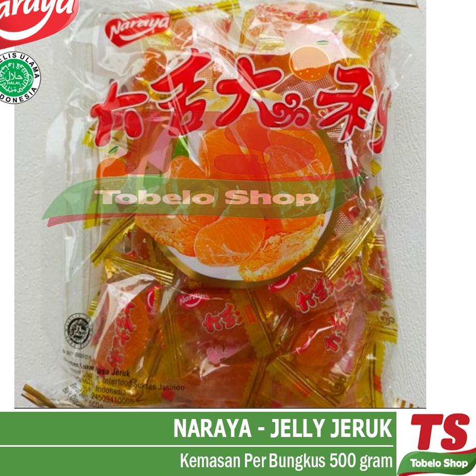 

CODEM2y2X--NARAYA JELLY JERUK 500 GRAM / JELLY JERUK NARAYA / NARAYA JELLY ORANGE MANDARIN CANDY / JELY JERUK