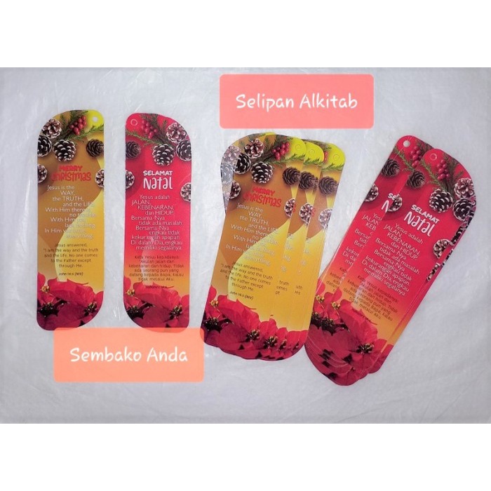 

Terbatas Selipan Buku Ayat Alkitab Selamat Natal. Bookmarks. Pembatas Buku. Berkualitas