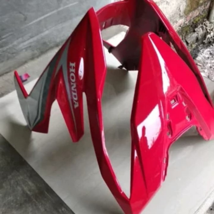 body tameng depan all new beat esp iss 2017 2018 merah