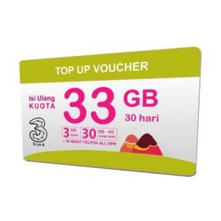 Tri Kuota 33gb 66gb 32gb lte, Injek Aon3 Aon6 Unl6gb ...