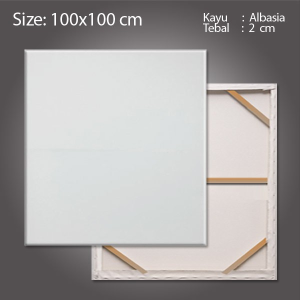 

Kanvas Lukis 100x100 cm - Canvas Spanram