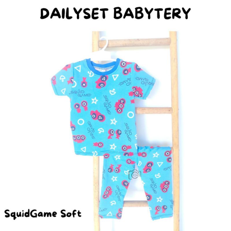 SETELAN BAJU ANAK MOTIF/ BABYTERRY