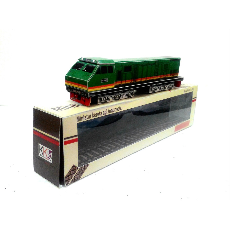 Lokomotif CC203 PT TEL - miniatur kereta api indonesia