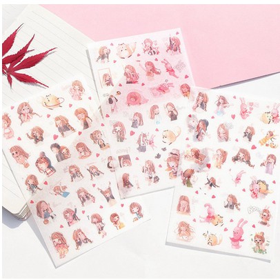 Girls Diary Deco (6pcs)