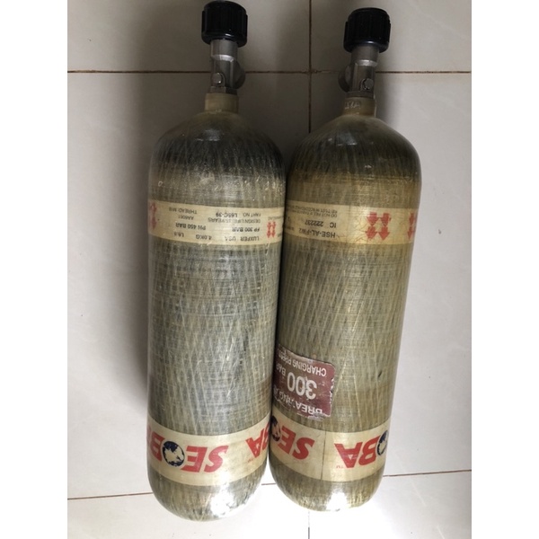 LUXFER TABUNG SCBA TANK PCP KOMPOSIT COMPOSITE 6.8L 300 SECOND BEKAS