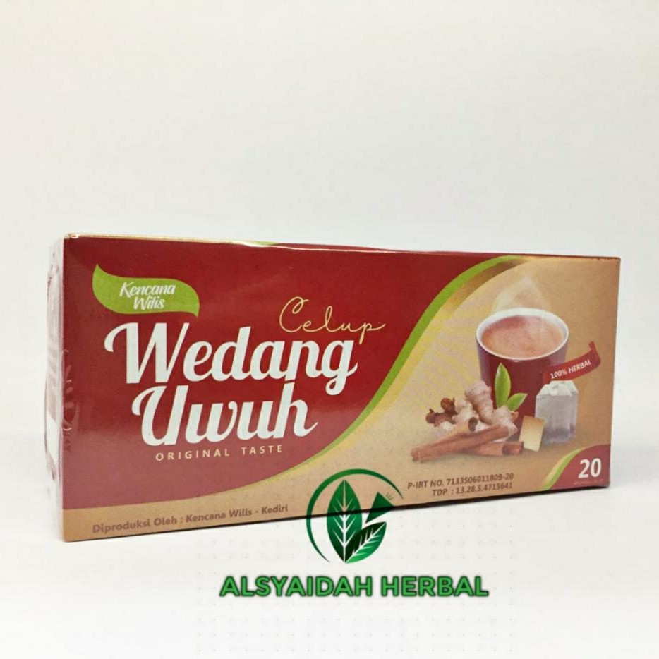 Jual Teh Celup Wedang Uwuh 1 Box Isi 20 Sachet Original Indonesiashopee Indonesia 8568