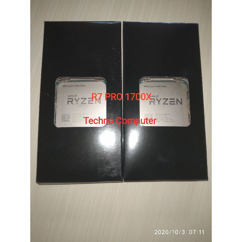 Prosesor AMD AM4 Ryzen 7 1700X 8-Cores 16-Threads 3.4 GHz TDP 95W Ryzen 7-1700X R7 1700X