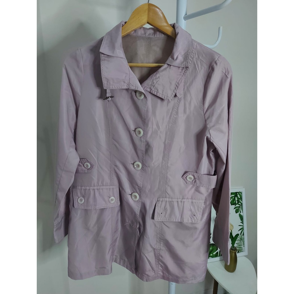 [Jaket running/Jaket lari/jaket vintage/semi coat/jaket Retro/running jacket/jaket tipis gaya Korea/