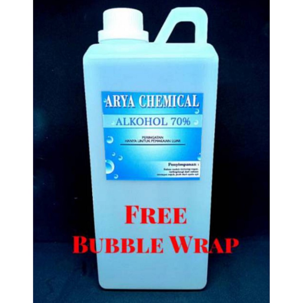 ALKOHOL 70% 1 LITER DISINFECTAN ALKOHOL 70