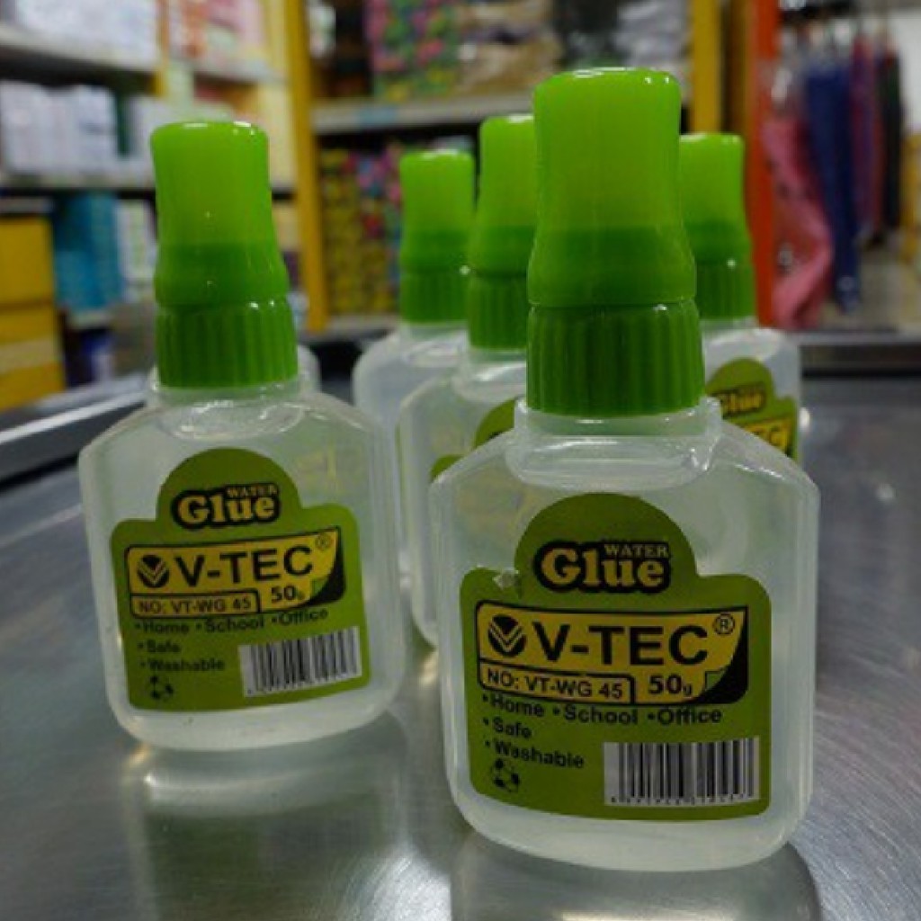 grosiramanah [TERMURAH] Water Glue V-Tec Lem Cair V-tec