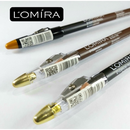 Lomira Eyebrow Pencil#Pensil Alis 2 warna#Pensil alis Lomira