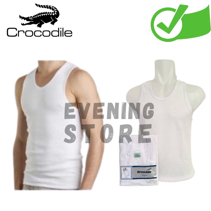 Kaos Dalam Singlet Jala Pria Crocodile (800V)