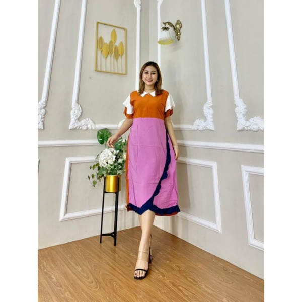 KODE 03 DASTER KEKINIAN MURAH MERIAH HOME DRESS NYAMAN DASTER CANTIK DAN ADEM