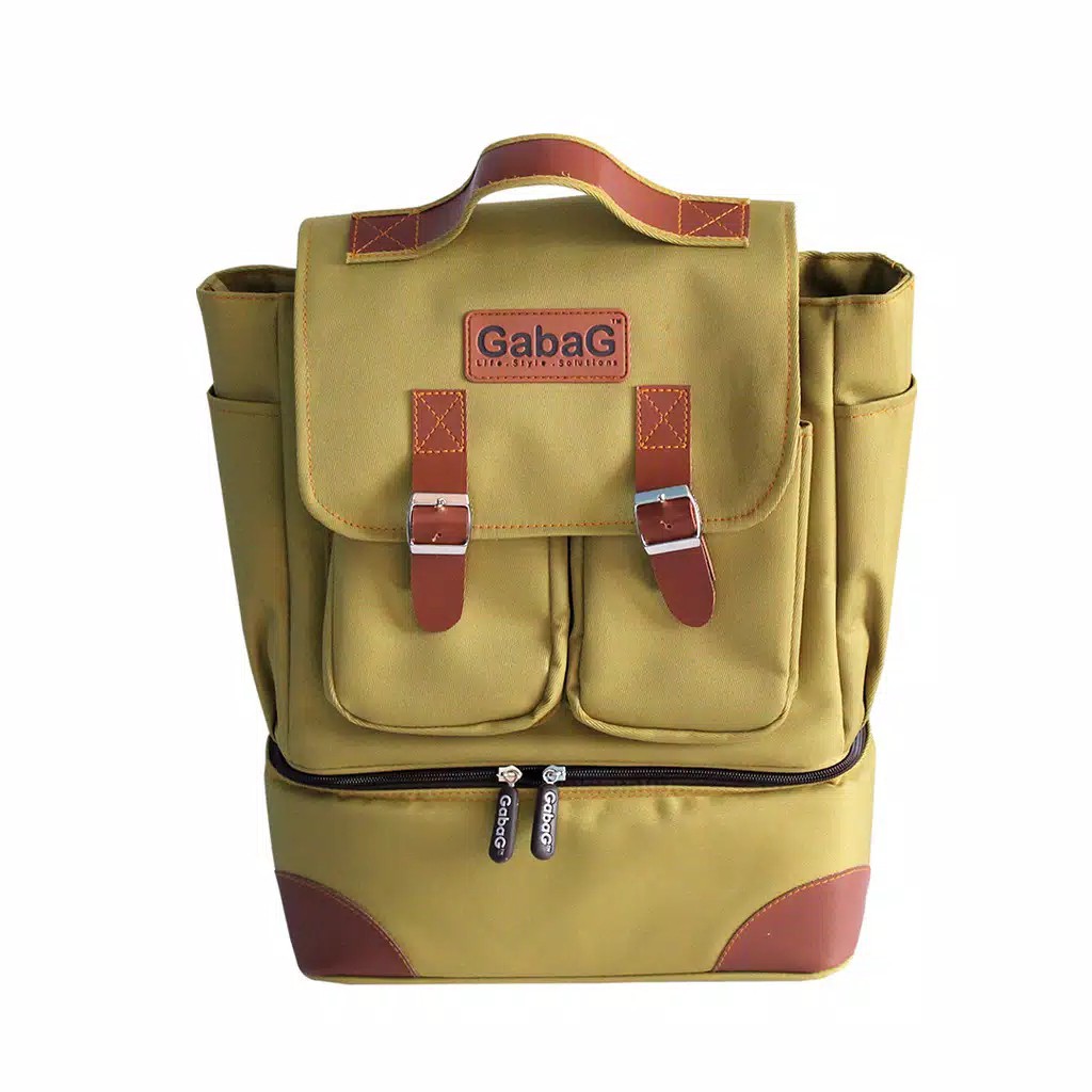 Gabag - Cooler Bag - Thermal Bag Lemon Backpack  8997279108075 Tas Pendingin, Tas Diaper