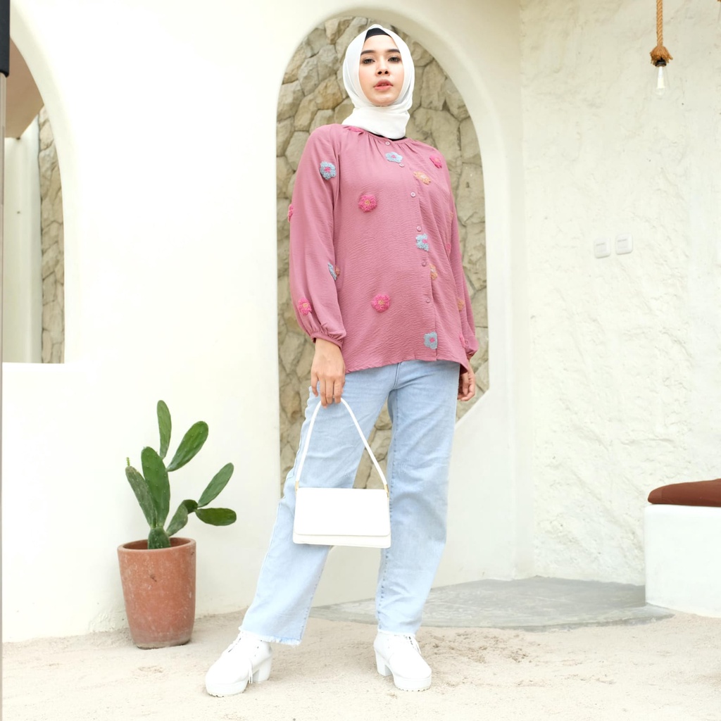 ERYNA TOP / ATASAN / BLOUSE / JUMBO SIZE / BUSUI