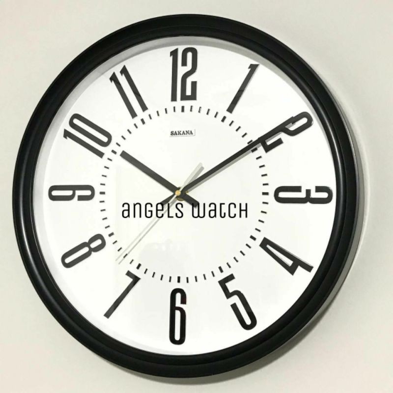 angelswatch jam dinding minimalist murah sakana 550 promo