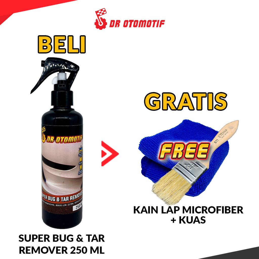 BUG AND TAR REMOVER PEMBERSIH NODA ASPAL BEKAS OLI KOTORAN BURUNG PERMEN KARET GETAH POHON BEKAS STIKER STICKER SKOTLET TEMPELAN