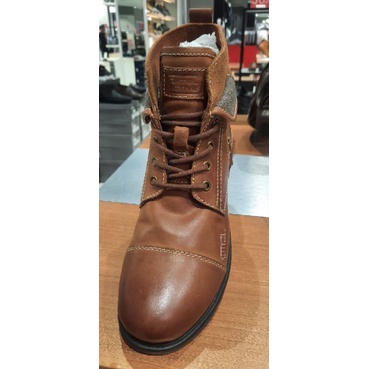 SEPATU BOOTS CASUAL CAMEL ACTIVE ORIGINAL KULIT ASLI.