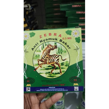 OBAT NYAMUK BAKAR ZEBRA