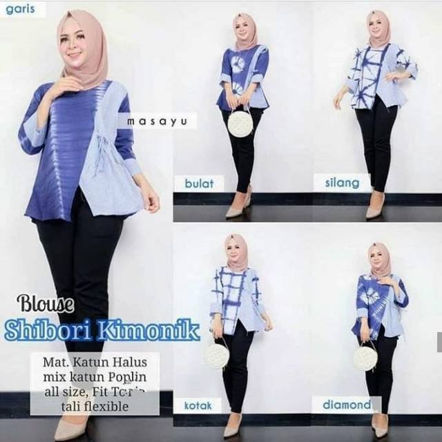 Blouse sibori